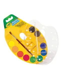 Alternative view от Акварелни бои 12 цв палитра, Crayola, каш 24