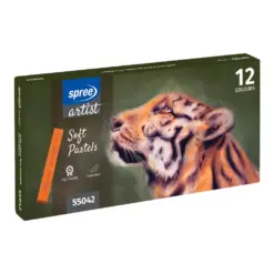Пастел сух Extra Fine 12 цвята SpreeArtist бр 1