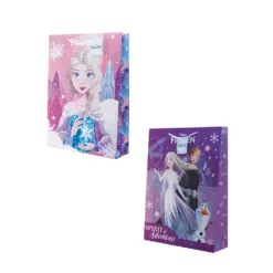 Торбичка подаръчна 18x11x23 см картон 210 г/м2 Frozen 2 Glitter Frozen бр 1