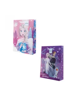 Alternative view of Торбичка подаръчна 18x11x23 см, картон 210 г/м2, Frozen 2 Glitter, Frozen