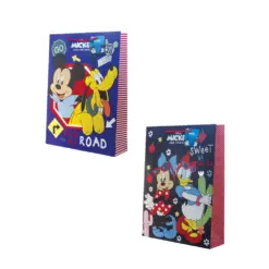 Торбичка подаръчна 18x11x23 см картон 210 г/м2 Mickey/Minnie Foil Disney бр 1