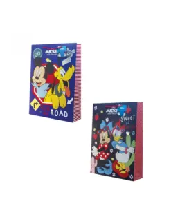 Alternative view of Торбичка подаръчна 18x11x23 см, картон 210 г/м2, Mickey/Minnie Foil, Disney