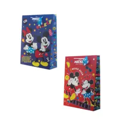 Торбичка подаръчна 18x11x23 см картон 210 г/м2 Mickey/Minnie Disney бр 1