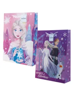 Alternative view of Торбичка подаръчна 33x10x45 см, картон 210 г/м2, Frozen 2 Glitter, Frozen, стек 12