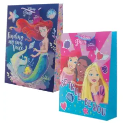 Торбичка подаръчна 33x10x45 см картон 210 г/м2 Princess Glitter Princess бр 1