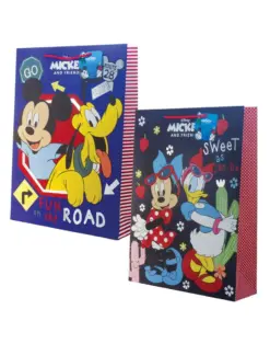 Alternative view of Торбичка подаръчна 33x10x45 см, картон 210 г/м2, Mickey/Minnie Foil, Disney, стек 12