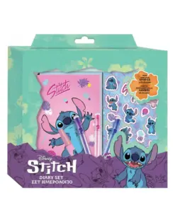 Alternative view of Подаръчен к-кт дневник, химикалки, лепило и други, Lilo & Stitch, Lilo & Stitch, каш 12