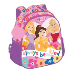 Раница детска с 2 ципа Always Be Kind 31x27x10 Princess