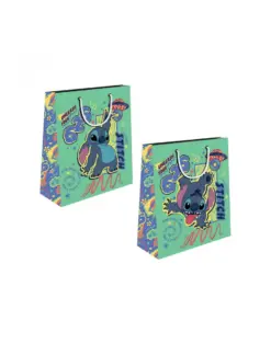 Alternative view of Торбичка подаръчна 23x18x11 см, картон 210 г/м2, Lilo & Stitch, Lilo & Stitch