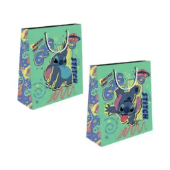 Торбичка подаръчна 26x32x12 см картон 210 г/м2 Lilo & Stitch Lilo & Stitch бр 1