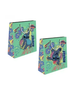 Alternative view of Торбичка подаръчна 26x32x12 см, картон 210 г/м2, Lilo & Stitch, Lilo & Stitch