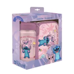Комплект кутия за храна и бутилка за вода Stitch & Angel Lilo & Stitch бр 1