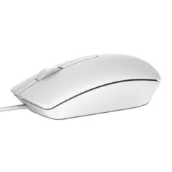 Мишка оптична с кабел USB MS116 бяла Dell