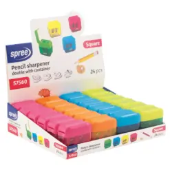 Острилка двойна с резервоар Square Spree бр 1