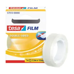 Лента двойнолепяща прозрачна Film 12 мм х 7.5 м Tesa бр 1