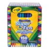 Флумастери 150 цв. коничен връх измиваеми Crayola бр 1