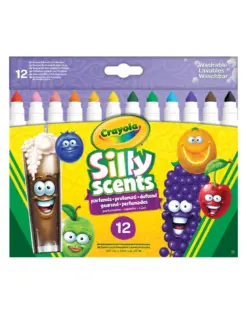 Alternative view от Маркери 12 цв.коничен връх, ароматни Silly Scents, Crayola