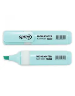 Alternative view of Текстмаркер пастелен син Flexy Brush, Spree