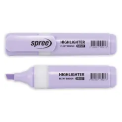 Текстмаркер пастелен виолет Flexy Brush Spree бр 1