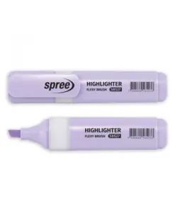 Alternative view of Текстмаркер пастелен виолет Flexy Brush, Spree