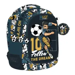 Раница с 3 ципа Football 43x32x18 Must бр 1