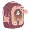Раница с 3 ципа Girl In Winter With Fur 43x32x18 Must бр 1