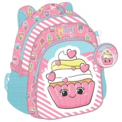Раница детска с 2 ципа Pink Cupcake 31x27x10 Must бр 1