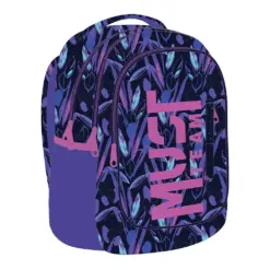 Раница с 3 ципа Purple Design 43x32x18 Must бр 1