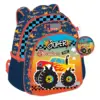 Раница детска с 2 ципа Monster Car 31x27x10 Must бр 1
