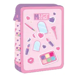 Несесер зареден двоен Cosmetics 15x5x21 Must бр 1