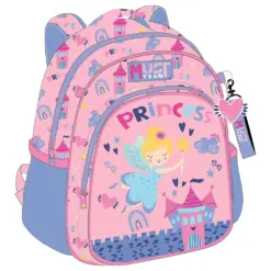 Раница детска с 2 ципа Princess 31x27x10 Must