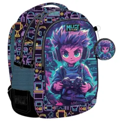 Раница с 3 ципа Αnime Βoy 43x32x18 Must бр 1