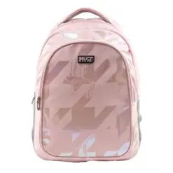Раница с 3 ципа Hologram Pink 43x32x18 Must бр 1