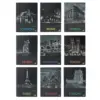 Тетрадка A4 мат/UV Cities by night 60+2 л.ред 70 г/м2 Elisa бр 1