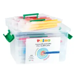 Флумастери 120 броя 12 цв. Fine point Ø 2.5 мм Primo бр 1