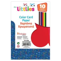 Картон Арт 25х35 220 г 10 цвята TheLittlies бр 1