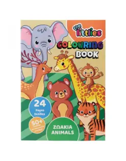 Alternative view of Книжка за оцветяване със стикери, Animals, 24 л., TheLittlies