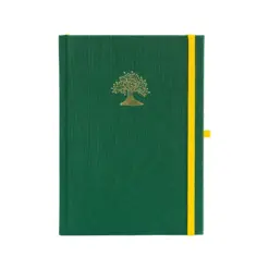 Бележник с точки A5 80 л 150 г/м2 The Tree т. зелен лен Blopo бр 1