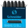 Патронче за писалка черно 6 броя Schneider бр 1