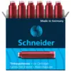 Патронче за писалка червено 6 броя Schneider бр 1