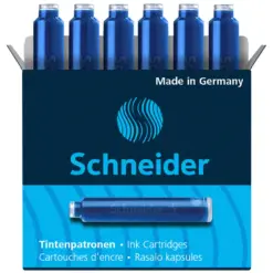 Патронче за писалка синьо 6 броя Schneider бр 1