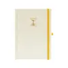 Бележник с точки A5 80 л 150 г/м2 The Hourglass бял лен Blopo бр 1
