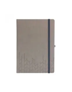 Alternative view of Бележник с точки A5, 96 л, 120 г/м2, изк. кожа Angular Adventures, Blopo