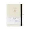 Полудатиран планер A5 80 л 150 г/м2 The Hourglass бял лен Blopo бр 1