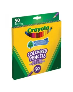 Alternative view от Моливи 50 цв., кръгли, Crayola, каш 12