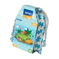 Пъзел в торбичка с дръжки 36 части 305х230 мм 3+ Dino Spree Fun бр 1