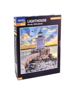 Alternative view of Пъзел в кутия - книга, 1000 части 457х610 мм, Lighthouse, Spree Fun