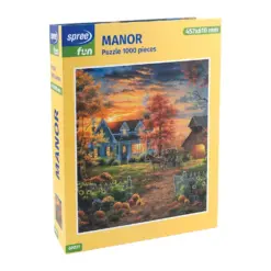 Пъзел в кутия - книга 1000 части 457х610 мм Manor Spree Fun бр 1