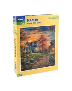 Alternative view of Пъзел в кутия - книга, 1000 части 457х610 мм, Manor, Spree Fun