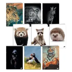 Тетрадка А4 UV Animals 60+2 л.ред 70 г/м2 Elisa бр 1